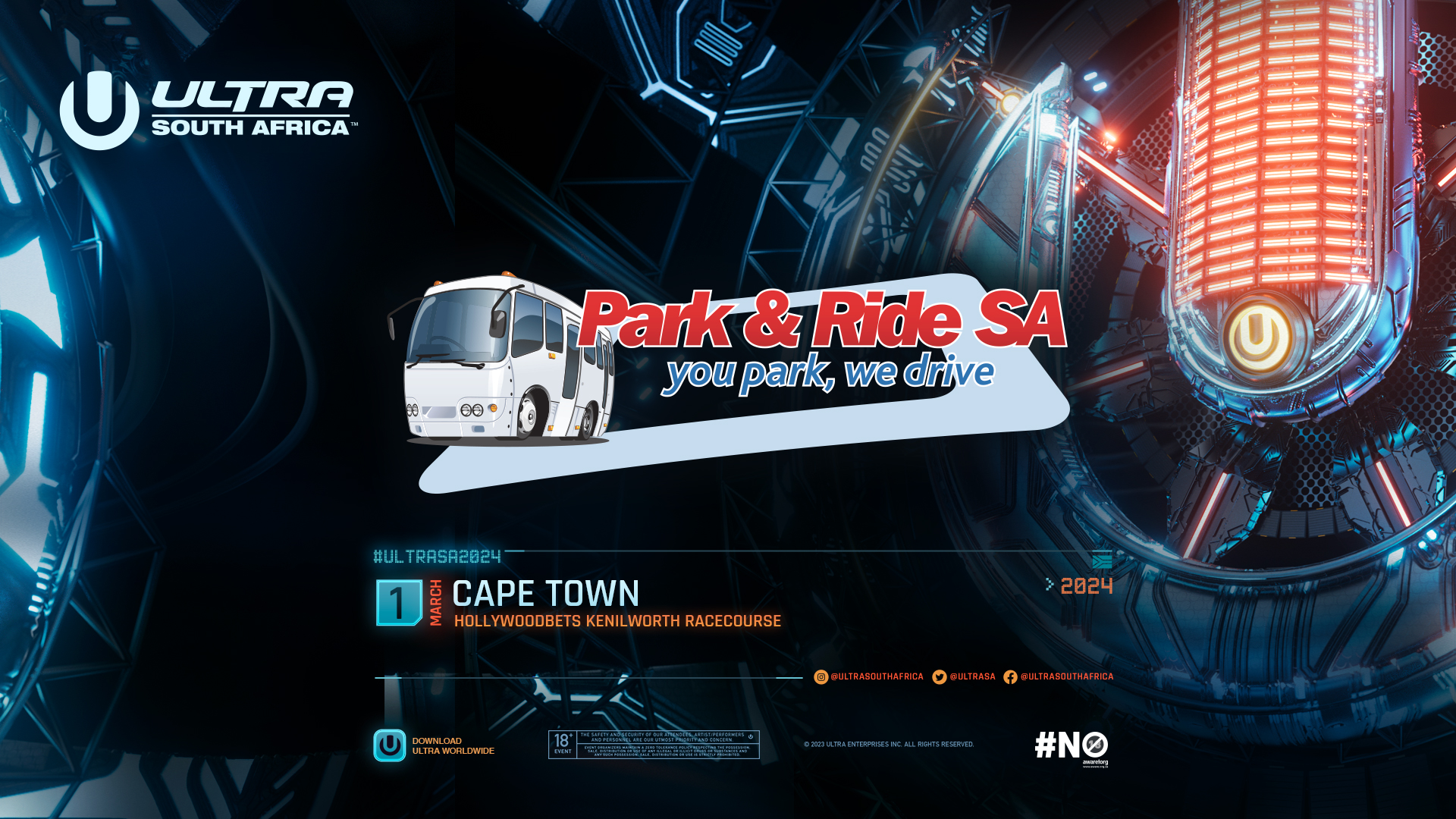 Official Park and Ride - Ultra Cape Town