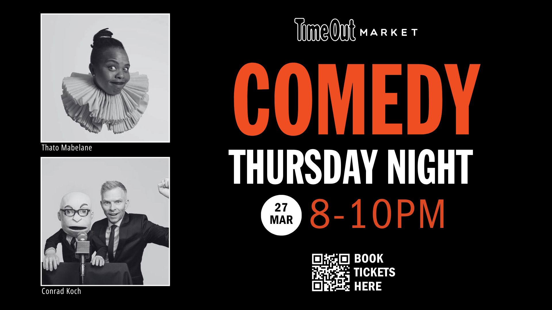 Comedy Night at Time Out Market Cape Town 27 March | Howler