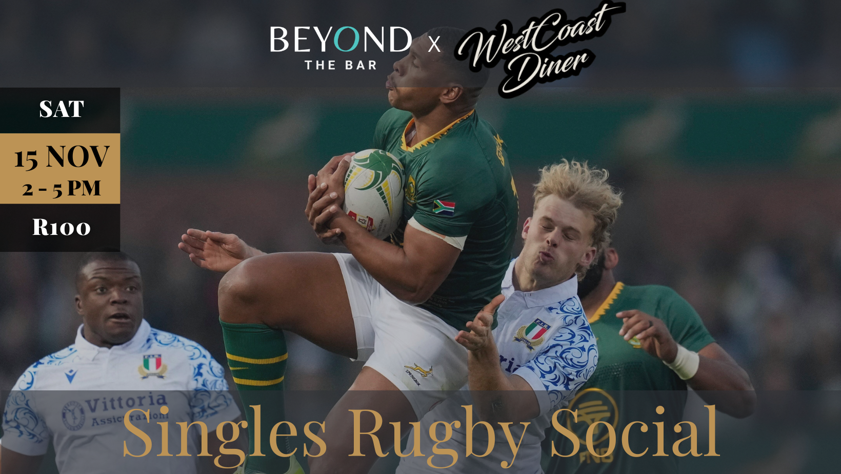 South Africa vs Italy | Singles Rugby Social | Howler