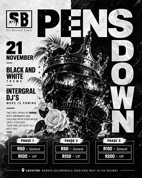 PENS DOWN
